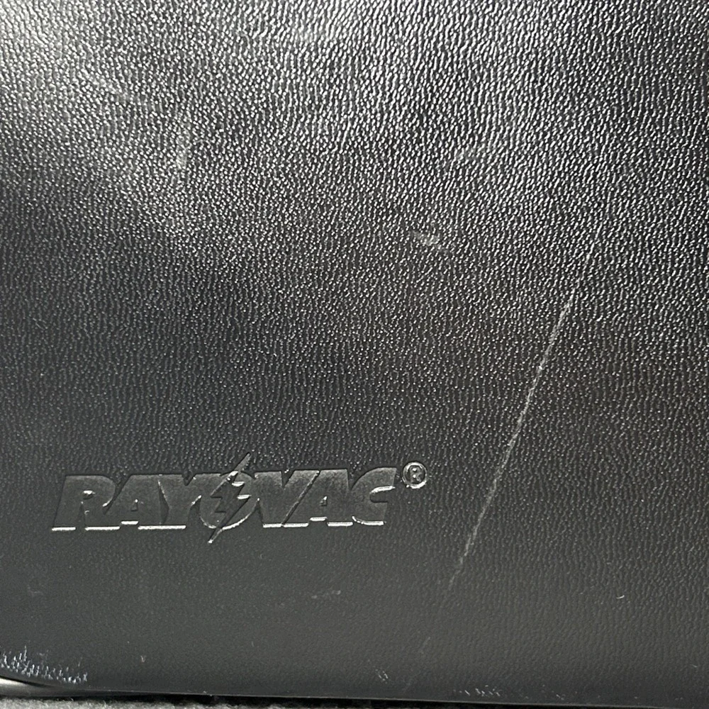 Vintage Black Rayovac Camcorder‎ Leather Carry Case Bag Accessory